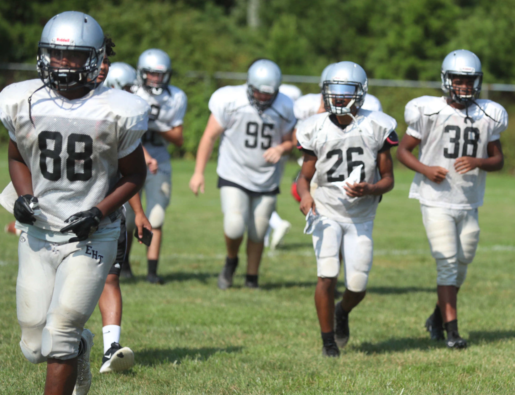 Egg Harbor Township Football practice